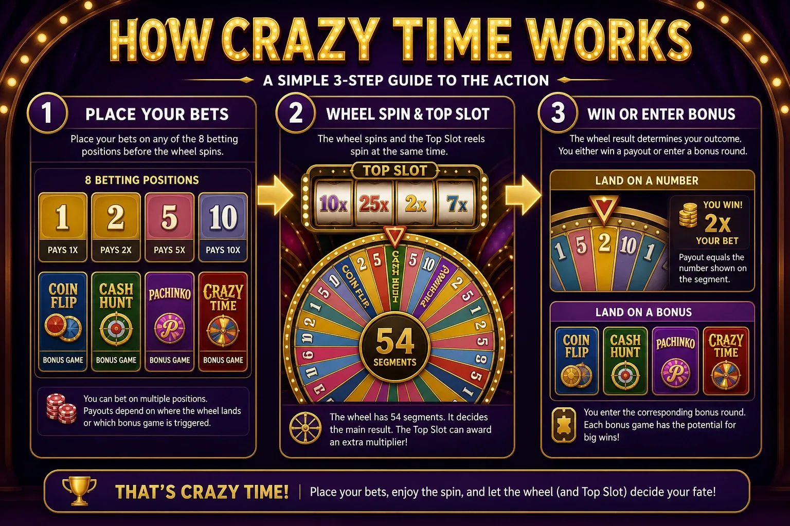 How Crazy Time Works
